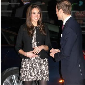 ZARA Stretch Lace Skirt L Kate Middleton